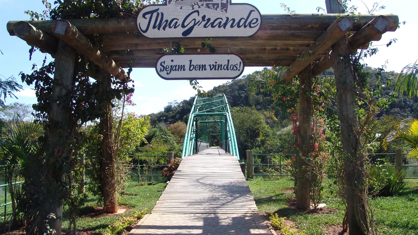 Entrada da Ilha Grande, no rio Paraíba do Sul, em Guararema